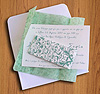 Σε χρώμα Mint Green ιδιαίτερο Κάλεσμα για Γάμο 182183