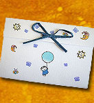 Προσκλητήριo βάπτισης για Αγοράκι 2644