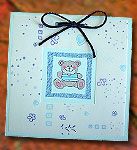 Προσκλητήριo βάπτισης για Αγοράκι 4251