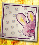 Προσκλητήριo βάπτισης για Δίδυμα 12255