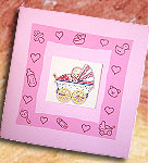 Προσκλητήριo βάπτισης για Κοριτσάκι 29371