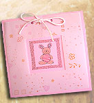 Προσκλητήριo βάπτισης για Κοριτσάκι 4252