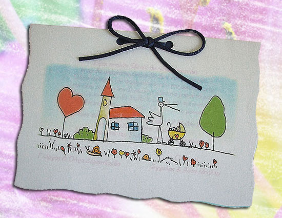 Προσκλητήριo Bάπτισης για Αγοράκι Tenderness 12253