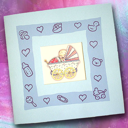 Προσκλητήριo Bάπτισης για Αγοράκι Tenderness 131520